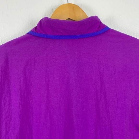 π HOST PICK! π Vintage '90s Columbia Pullover Windbreaker Jacket Medium - Picture 10 of 15